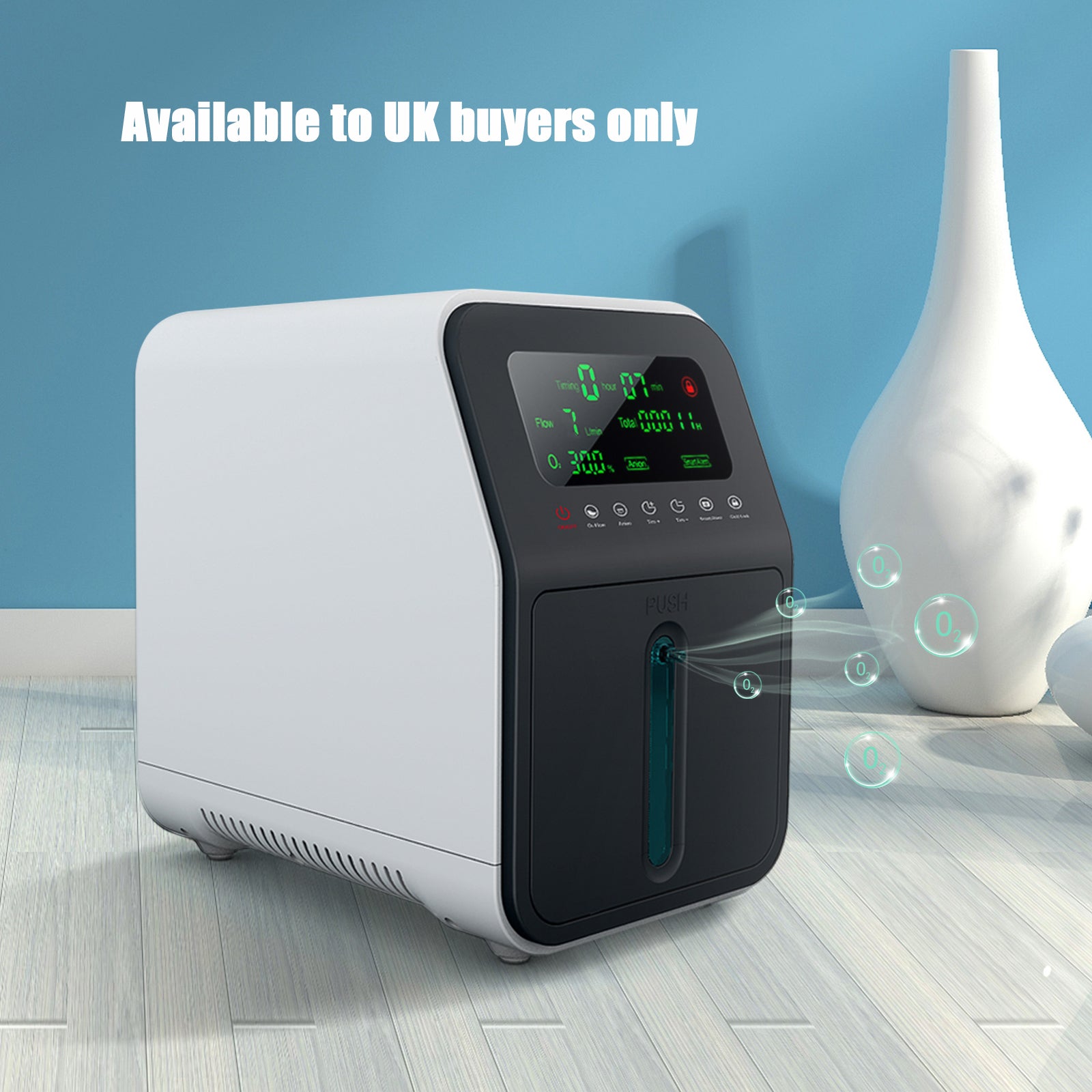 Used Oxygen Concentrator Machine 7L with Accessories OSITO SYK-608