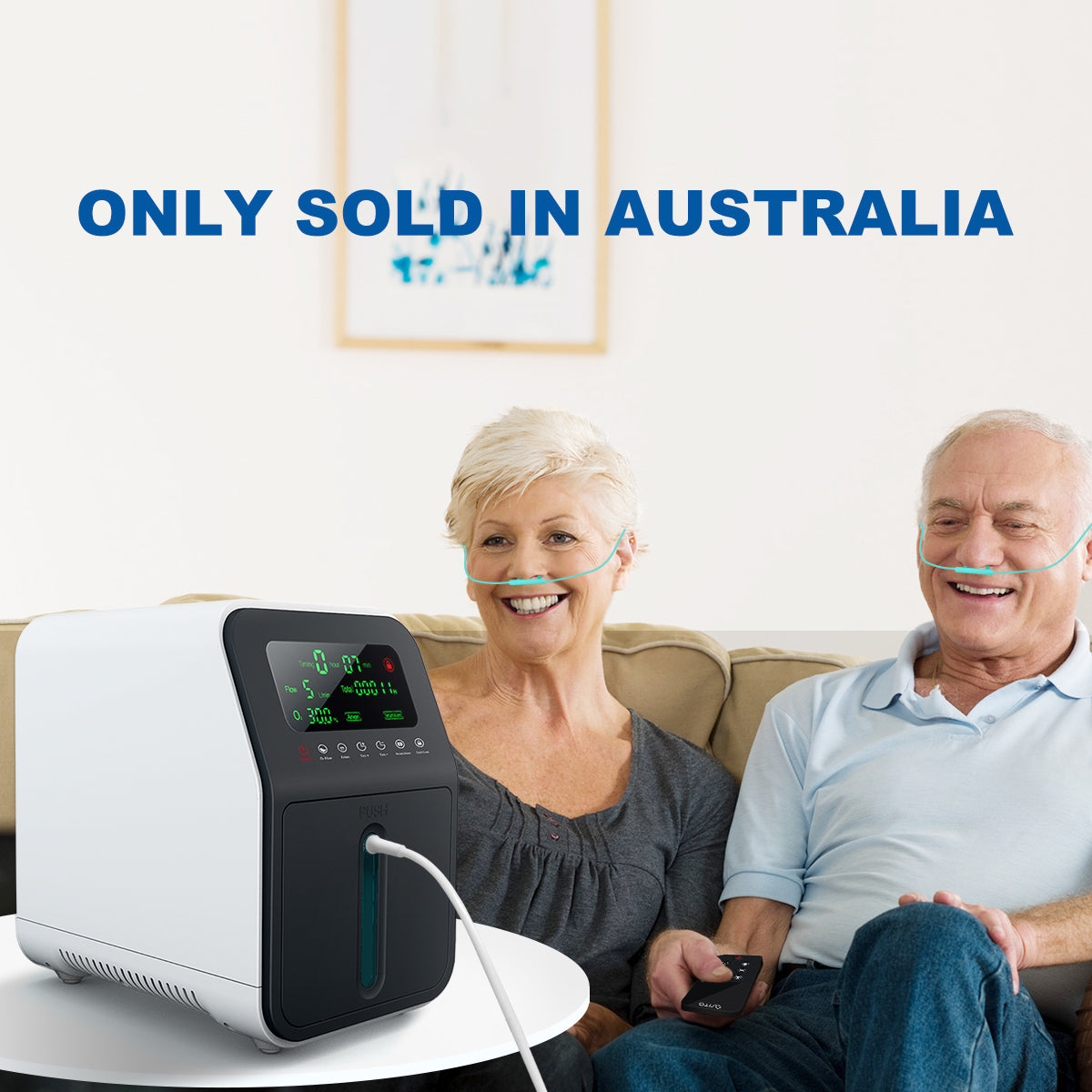 OSITO Oxygen Concentrator 7L/min Adjustable with Accessories SYK-608（Only sold in Australia）