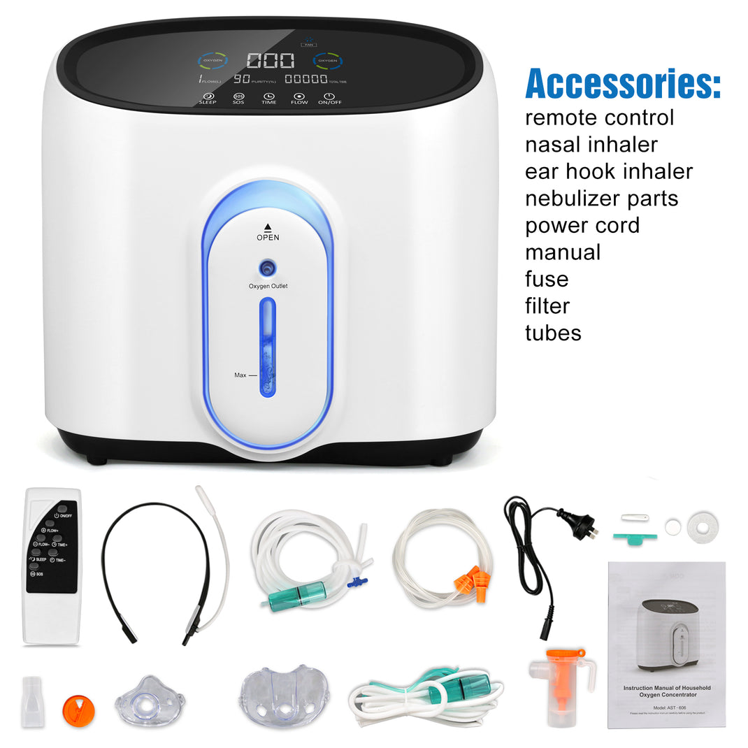 Used Oxygen Concentrator Machine 8L with Accessories OSITO AST-809 ...