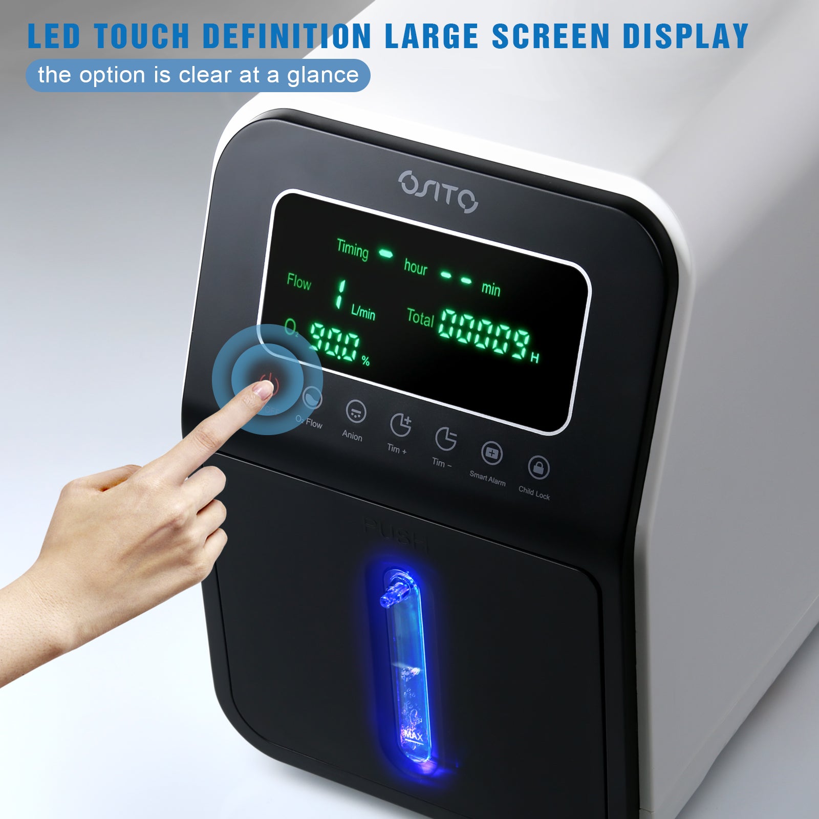 OSITO Oxygen Concentrator 7 Liter Machine With Accessories OSITO Oxygen Concentrator 7 Liter Machine With Accessories